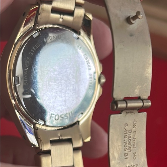 Fossil Women’s Riley Gold Watch main image 5
